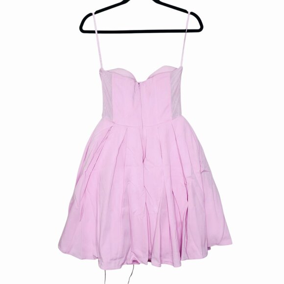 House of CB Mar Cotton Candy Pink Strapless Pirouette Mini Dress Size M NWT - Picture 8 of 14